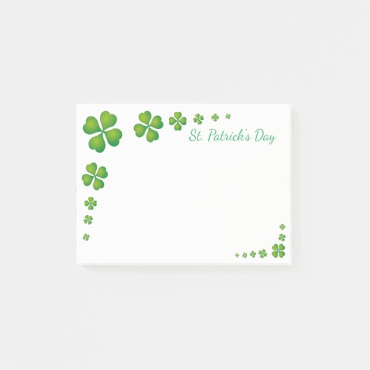 Post-it® Saint Patrick's Day Post-it-Notes (Devant)
