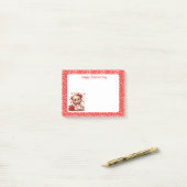 Post-it® Saint-Valentin (Sur un bureau)
