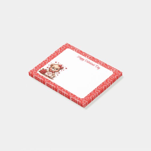 Post-it® Saint-Valentin (Incliné)