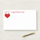Post-it® Saint-Valentin (Sur un bureau)