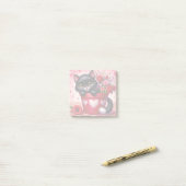 Post-it® Saint-Valentin (Sur un bureau)