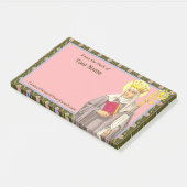 Post-it® Sainte Audrey (Etheldreda) (P 003) 10"x6" (Incliné)