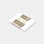 Post-it® Sainte avec une pointe de Hood Priez avec moi (Incliné)