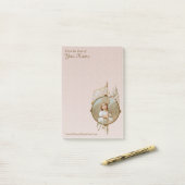 Post-it® Sainte Jeanne d'Arc brûlant (BF 01, Style 2) 4"x6" (Sur un bureau)