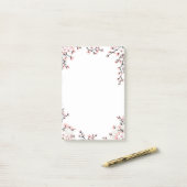 Post-it® Sakura Blossoms and Fans (Sur un bureau)
