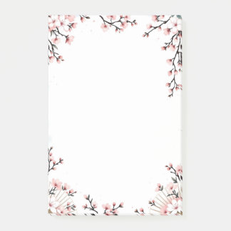 Post-it® Sakura Blossoms and Fans