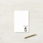 Post-it® Salaire Minimum Woo Funny Office Travailleur Carto (Sur un bureau)