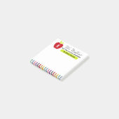 Post-it® Salle de classe élémentaire de l’enseignant de Pom (Incliné)