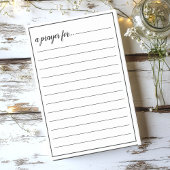 Post-it® Salle de guerre vierge Prière