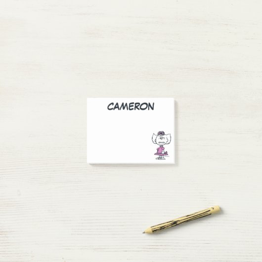 Post-it® Sally en colère (Sur un bureau)