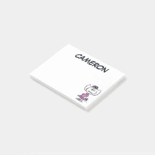 Post-it® Sally en colère (Incliné)