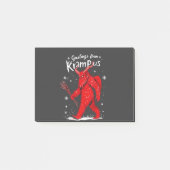 Post-it® Salutation de Noël de Krampus Xmas (Devant)