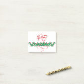 Post-it® Salutation de vacances (Sur un bureau)