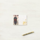 Post-it® samouraï à esprit zen (Sur un bureau)
