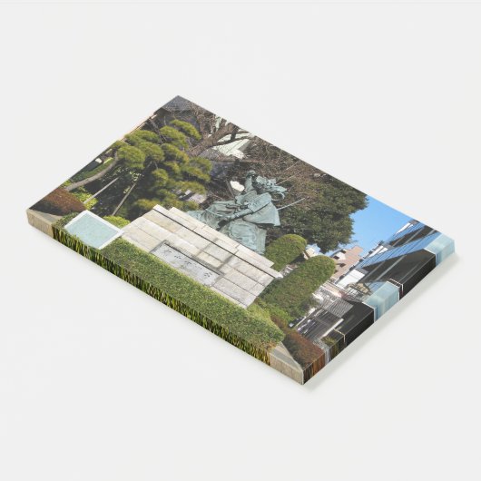 Post-it® Samurai Kamakura Gongoro Kagemasa Kabuki Statue (Incliné)