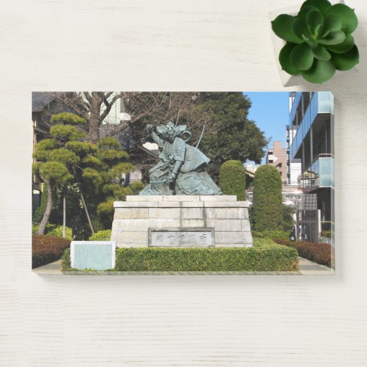 Post-it® Samurai Kamakura Gongoro Kagemasa Kabuki Statue (Bureau)