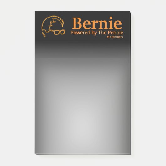 Post-it® Sanders 2016 Powered by The People (Devant)