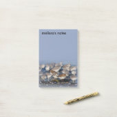 Post-it® Sanders Dunlins Sanders à la plage (Sur un bureau)