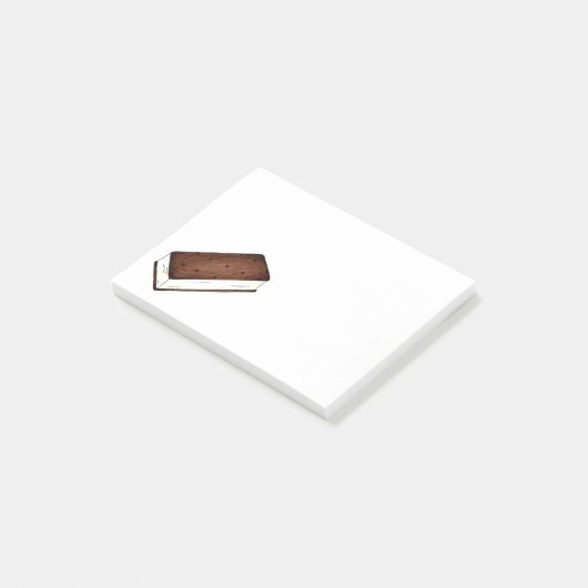 Post-it® Sandwich à la crème glacée Vanille Poster son (Incliné)