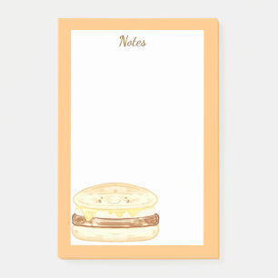 Post-it® Sandwich À La Saucisse, Aux Oeufs Et Au Fromage