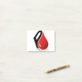 POST-IT® SANG (Sur un bureau)