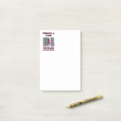 Post-it® SANS PRIX...Cancer du sein (Sur un bureau)