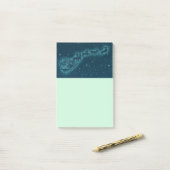 Post-it® Santa and his Reindeers (Sur un bureau)