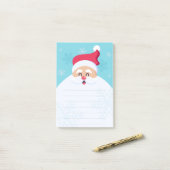 Post-it® Santa Claus (Sur un bureau)