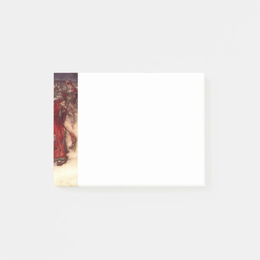 Post-it® Santa Claus Arthur Rackham (Devant)