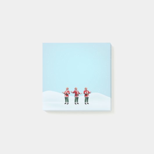 Post-it® Santa Trump Sticky Post-It Notes  (Devant)