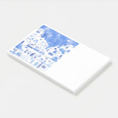 Post-it® Santorin Grèce Aquarelle (Incliné)