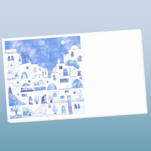 Post-it® Santorin Grèce Aquarelle