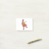 Post-it® Sapin de Noël Pizza - Alimentation drôle Dabbing (Sur un bureau)