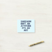 Post-it® Sarcasme (Sur un bureau)