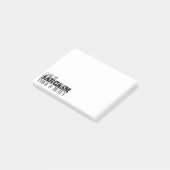 Post-it® Sarcasme épais et lourd (Incliné)