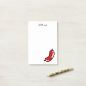 Post-it® Saucisse mignonne (Sur un bureau)