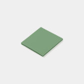 Post-it® Sauge foncée (couleur solide) (Incliné)