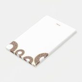 Post-it® Saupoudrer de chocolat Donut Publier les notes (Incliné)