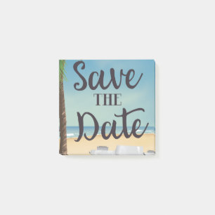 Post-it® Sauvegarder la date appareil photo vintage et plag