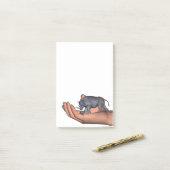 Post-it® Sauvez Les Rhinos ! (Sur un bureau)