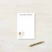 Post-it® "Sauvez votre santé et écrivez-la !" DIVA (Sur un bureau)