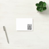 Post-it® Scan Me Please QR Code - Smile, It's Free (Bureau)