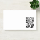 Post-it® Scan Me Please QR Code - Smile, It's Free (Bureau)