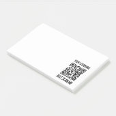Post-it® Scan Me QR Code : Choisissez la gentillesse chaque (Incliné)
