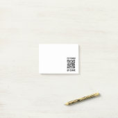 Post-it® Scan Me QR Code : Choisissez la gentillesse chaque (Sur un bureau)