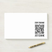 Post-it® Scan Me QR Code : Créez votre avenir (Sur un bureau)