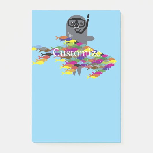 Post-it® Sceau gris Thunder_Cove (Devant)