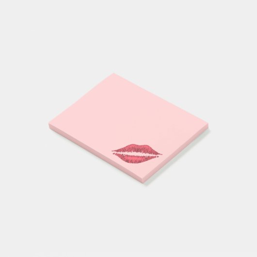 Post-it® Scellé avec un Baiser Post-Son (Incliné)
