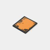 Post-it® Scène Halloween Orange Noir (Incliné)