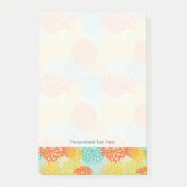 Post-it® Schéma floral 3 (Devant)